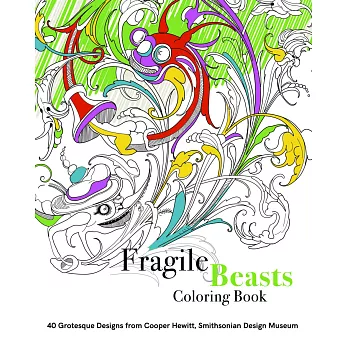 Fragile Beasts Coloring Book