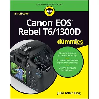 Canon EOS Rebel T6/1300D for Dummies