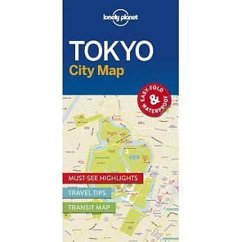 Lonely Planet TokyoCity Map