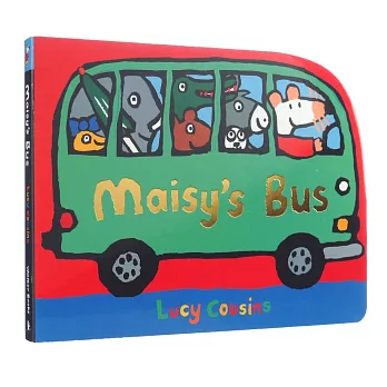 小鼠波波交通工具造型硬頁書：巴士Maisy’s Bus: A Maisy Shaped Board Book