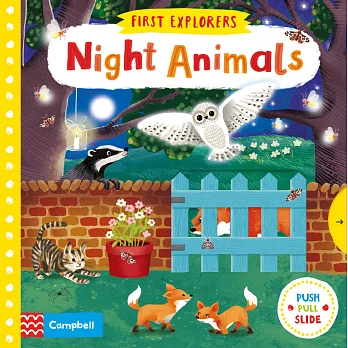 小小探索家 Night Animals 幼兒遊戲書