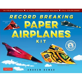 Record Breaking Paper Airplanes Kit
