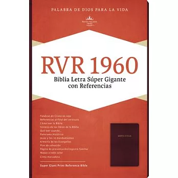Santa Biblia/ Holy Bible: RVR 1960 Biblia, borgoña imitación piel/ RVR 1960 Bible, burgundy leatherette