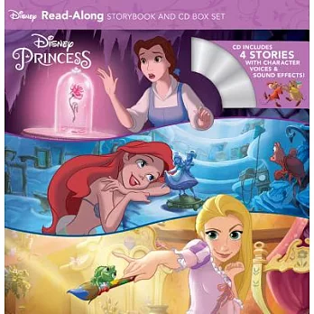 Disney Princess Read-Along Storybook and CD Boxed Set [With Audio CDs]