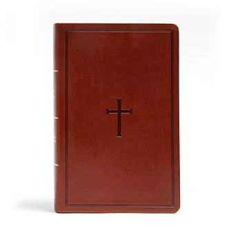 Holy Bible: Christian Standard Bible, Brown Leathertouch, Personal Size Reference