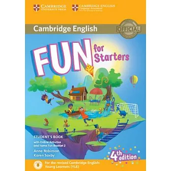 Fun for Starters Student’s Book with Online Activities with Audio and Home Fun Booklet 2