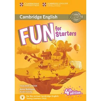 Fun for Starters Teacher’s Book with Downloadable Audio