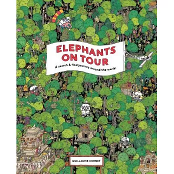 Elephants on Tour: A Search & Find Journey Around the World