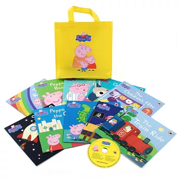 Peppa Yellow Bag （10 Books + CD）