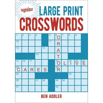 Ingenious Large Print Crosswords