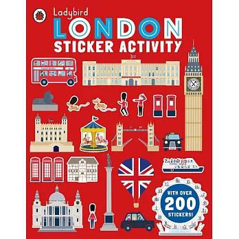 城市貼紙互動遊戲書（倫敦篇）Ladybird London: Sticker Activity