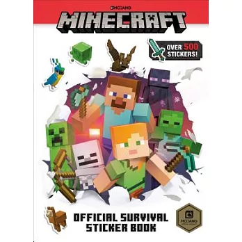 Minecraft 官方貼紙書（超過500張貼紙）Official Survival Sticker Book (Minecraft)
