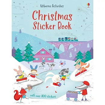 Christmas Sticker Book 800張貼紙書