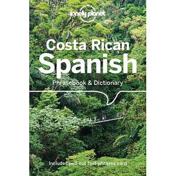 Lonely Planet Costa Rican Spanish Phrasebook & Dictionary