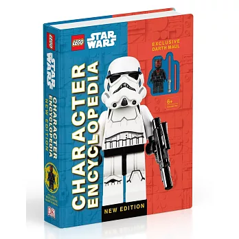 【獨家附贈達斯．魔樂高人偶】樂高星際大戰圖鑑 LEGO Star Wars Character Encyclopedia New Edition: with Exclusive Darth Maul Minifigure