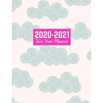 博客來-2020-2021 Two Year Planner: Cute 24-Month Planner & Calendar ...