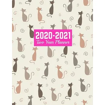 博客來-2020-2021 Two Year Planner: Cute Jan 1, 2020 to Dec 31, 2021 ...