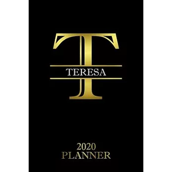 Teresa: 2020 Planner - Personalised Name Organizer - Plan Days, Set Goals & Get Stuff Done (6x9, 175 Pages)