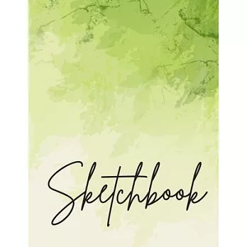 SketchBook: Notebook for Drawing Writing Painting Sketching or Doodling Marble Size Unline Blank Notebook 110 Pages 8.5x11 for Kid