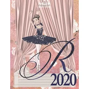博客來-2020 Weekly Planner - Ballerina Princess Monogram Initial Letter ＂R ...