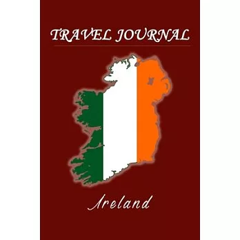 Travel Journal - Ireland - 50 Half Blank Pages -