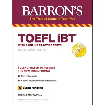 TOEFL IBT: With Online Tests and Downloadable Audio