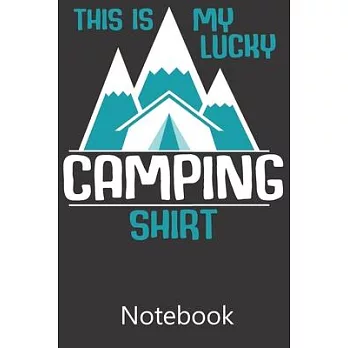 This Is My Lucky Camping: Notebook, Composition Book for School Diary Writing Notes, Taking Notes, Recipes, Sketching, Writing, Organizing, Chri