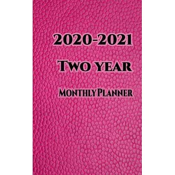 博客來-2020-2021 Two Year Planner: Two Year Monthly Planner & Calendar ...