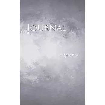 Journal: Silver Grey Patterned Softcover