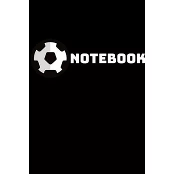 Soccer Notebook: Lined Notebook / Journal Gift, 120 Pages, 6x9, Soft Cover, Matte Finish (Design 3)