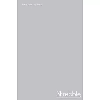 Blank Storyboard Book - 5.25 x 8 Inch: Gray