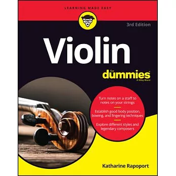 Violin for Dummies, Book + Online Video and Audio Instruction