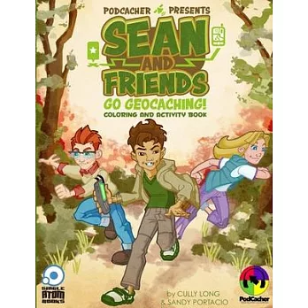 Sean and Friends Go Geocaching (Coloring Book)