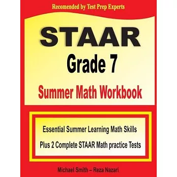 博客來-STAAR Grade 7 Summer Math Workbook: Essential Summer Learning Math ...