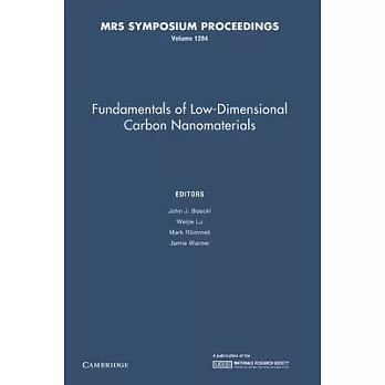 Fundamentals of Low-Dimensional Carbon Nanomaterials: Volume 1284