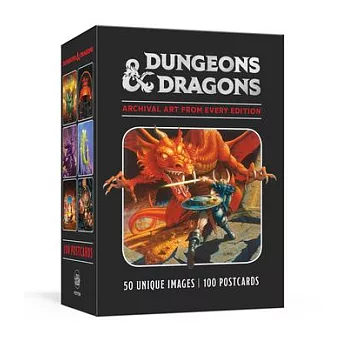 Dungeons & Dragons 100 Postcards: Archival Art from Every Edition: 100 Postcards (Dungeons & Dragons