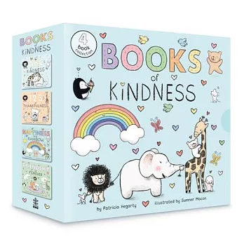 Grow Kind Hearts Boxed Set: ABCs of Kindness; 123s of Thankfulness; Happiness Is a Rainbow; Friendship Is Forever