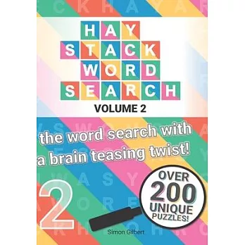 Haystack Word Search: Volume 2 - The word search with the brain teasing twist!