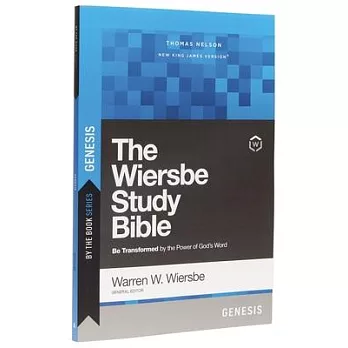 By the Book Series: Wiersbe, Genesis, Paperback, Comfort Print: Be Transformed by the Power of God’’s Word