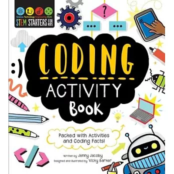 Coding activity book  : [Packed with activities and coding facts!]