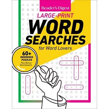 Reader’’s Digest Word Search: 80+ Ingenious Puzzles Plus Bonus Brainteasers