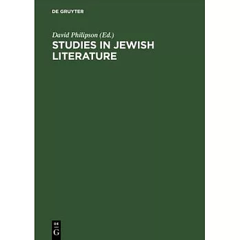 Studies in Jewish literature