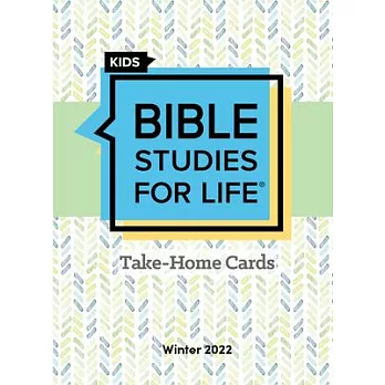 Bible Studies for Life: Kids Take Home Cards Winter 2022