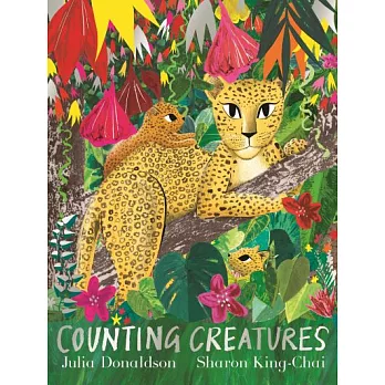 【精緻鏤空設計】創意數字認知書Counting Creatures