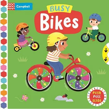 硬頁遊戲書Busy Bikes (附故事音檔)