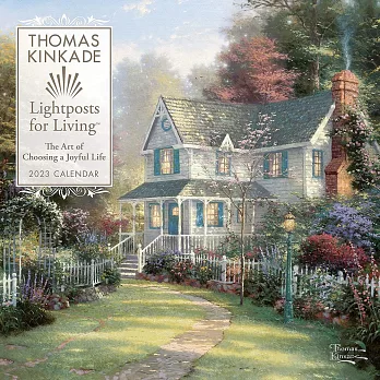 Thomas Kinkade Lightposts for Living 2023 Wall Calendar
