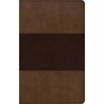 KJV Thinline Reference Bible, Saddle Brown Leathertouch