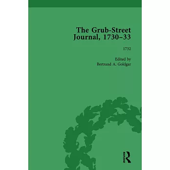 The Grub Street Journal, 1730-33 Vol 3