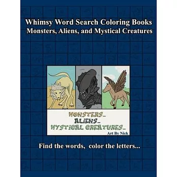 博客來-Whimsy Word Search, Monsters, Aliens, and Mystical Creatures ...