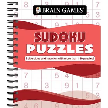 Brain Games - Sudoku Puzzles (Waves): Solve Clues and Have Fun with More Than 130 Puzzles!